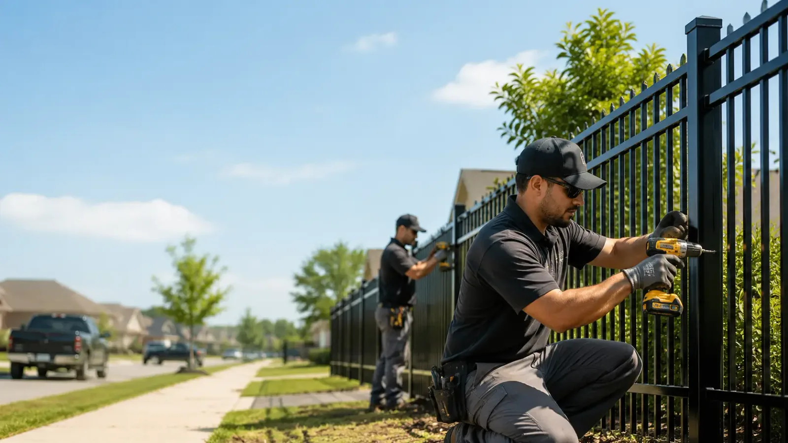 Metal Fence Installation in Shelbyville, KY